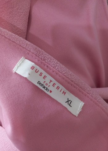 Pembe Fırfırlı Bohem Elbise - Görsel 3