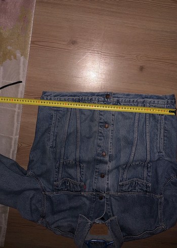 l Beden mavi Renk Levis Erkek Kot Mont