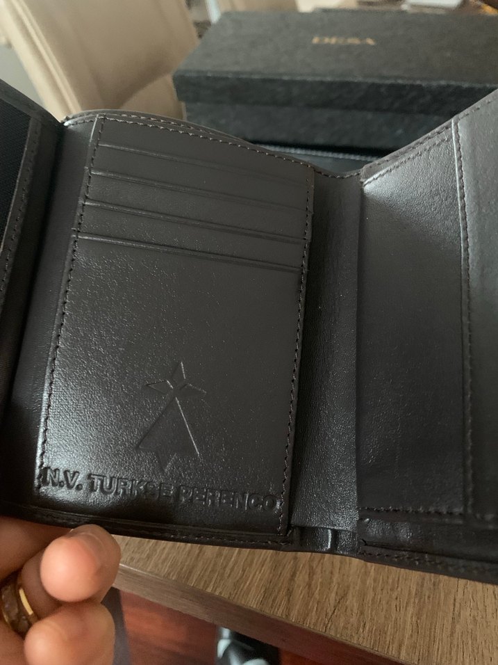 DESA Erkek Kahverengi Deri Cüzdan ve Kemer Seti - Görsel 5