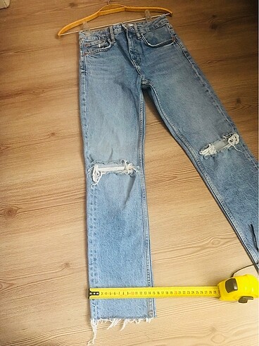 34 Beden Zara jean Kot Pantolon