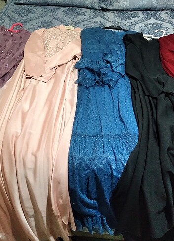 40 Beden çeşitli Renk Abiye elbise