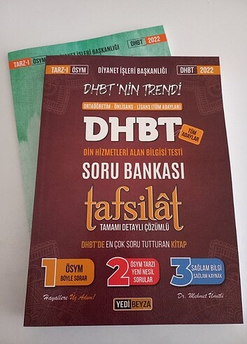  DHBT Hazırlık Soru Bankası Yedibeyza Yayınları