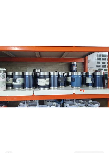 Sterling silver Renkli Kapaklı Pipetli Termos Bardaklar