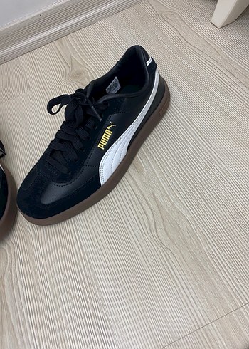 38,5 Beden Puma Siyah Kadın Spor Ayakkabı Velcro