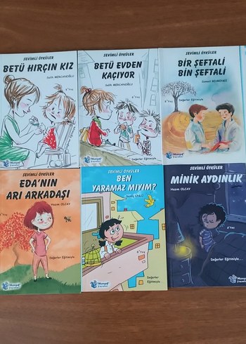 Sevimli Öyküler - 10 Kitap Çocuk Seti hepsi
