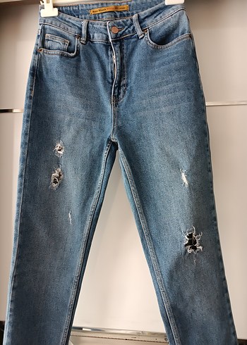 Mavi Jeans Kadın Mavi Denim Yırtık Kot Pantolon