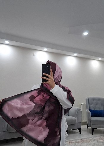 mürdüm lotus şal