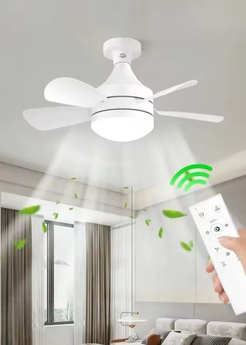 Kumandalı LED'Lİ Tavan Vantilatörü