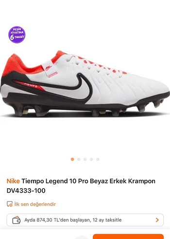 Orijinal Nike- Fly touch lite krampon 40 - Görsel 7