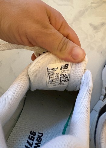 Beyaz New Balance Spor Ayakkabı - Görsel 7