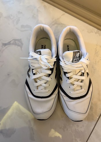 Beyaz New Balance Spor Ayakkabı - Görsel 5