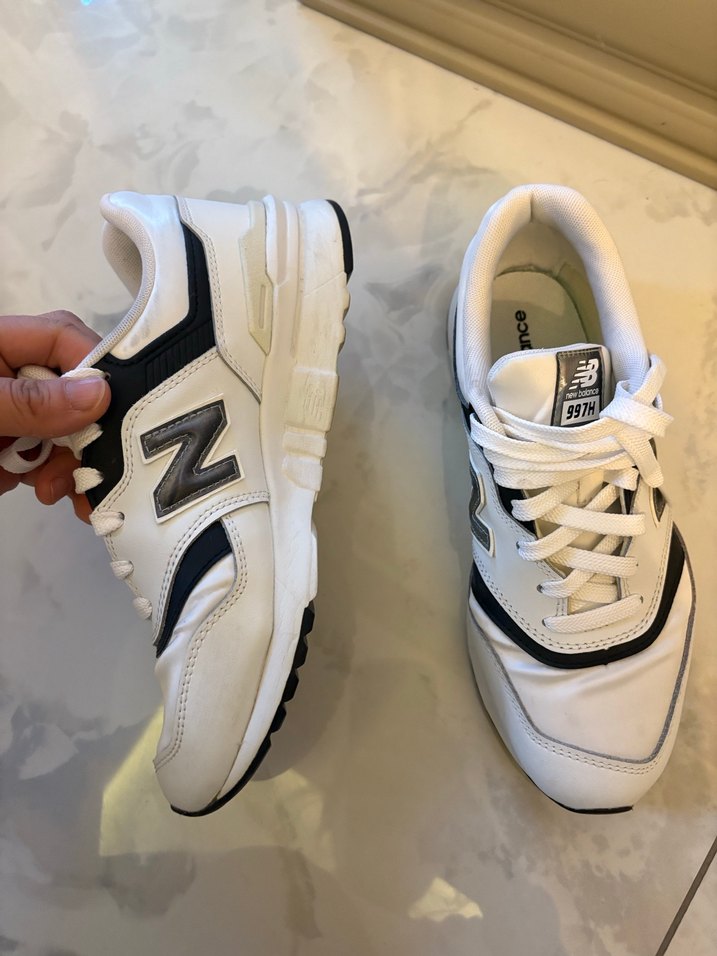 Beyaz New Balance Spor Ayakkabı - Görsel 4