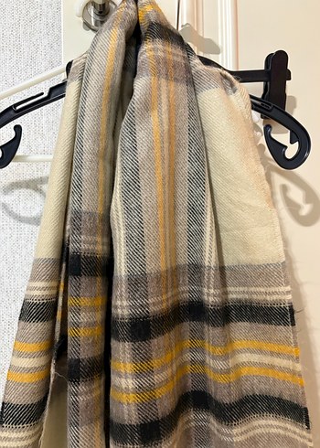 Bej Bohem Tarzı Yün Şal - Görsel 2