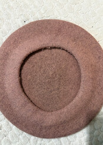 Koyu Bej Yün Kadın Bere - Görsel 2