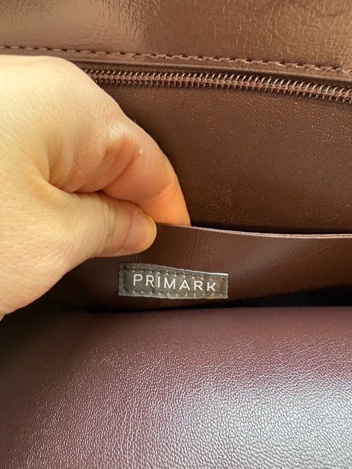 Kahverengi Deri Kadın Omuz Çantası - Görsel 5