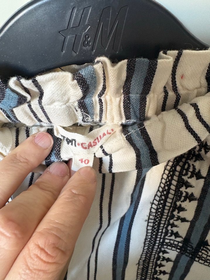 Bohem Nakışlı Uzun etek - Görsel 3