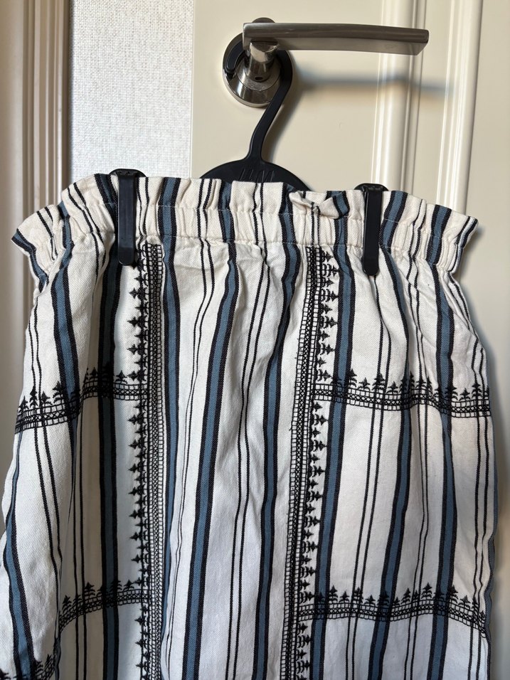 Bohem Nakışlı Uzun etek - Görsel 4