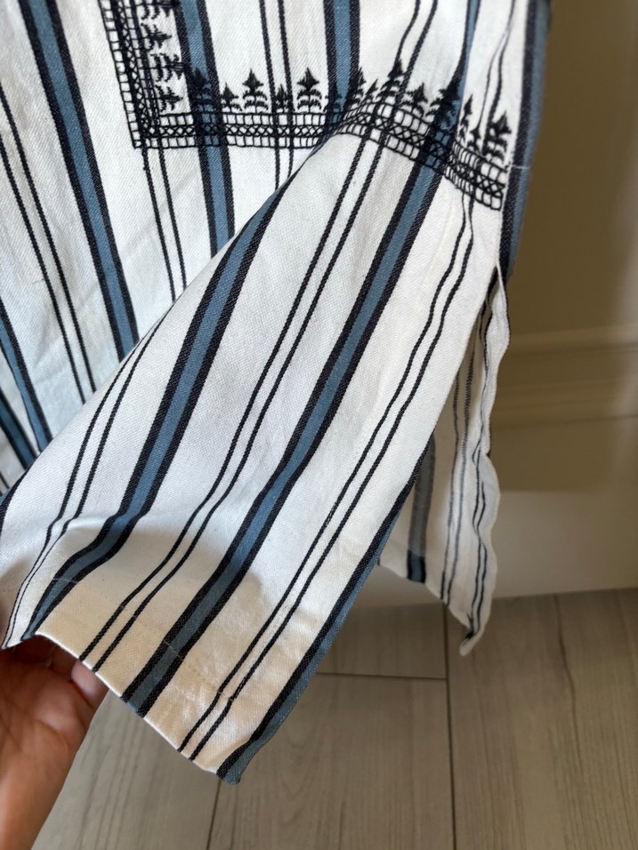 Bohem Nakışlı Uzun etek - Görsel 2