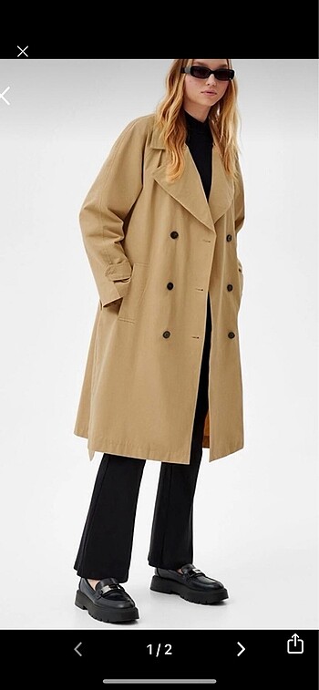 Bershka trenchcoat