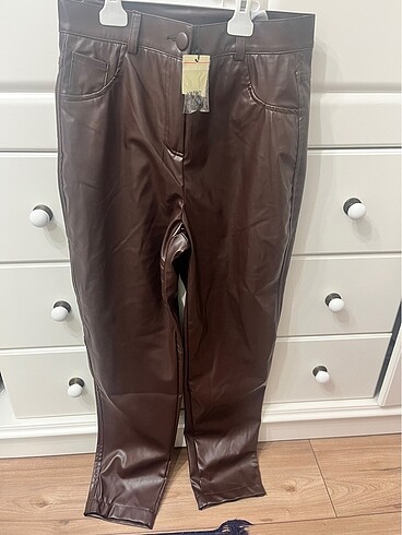 Suni Deri Pantolon - Görsel 2