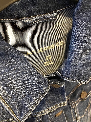 xs Beden mavi Renk Mavi Jeans kot ceket