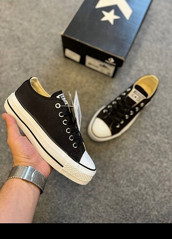 37 Beden Converse lift platform siyah 37 38 39 40