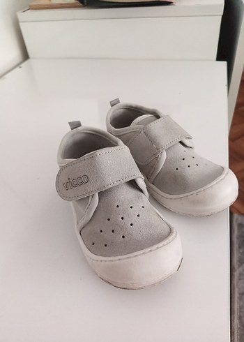 Vicco Erkek Bebek İlk Adım Ayakkabısı Gri