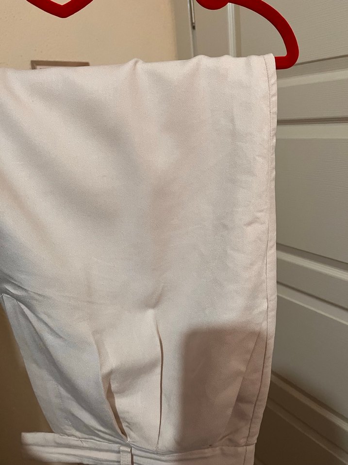 Ekru kumaş pantolon - Görsel 4