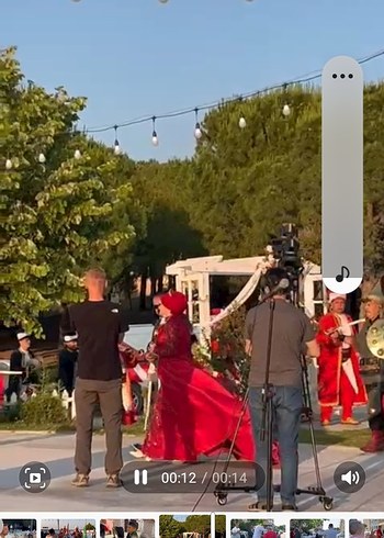 xxl Beden Bordo Drapeli Uzun Kol Abiye Elbise