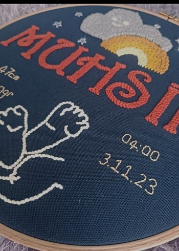 Beden çeşitli Renk Punch işi doğum panosu ve çeşitli panolar