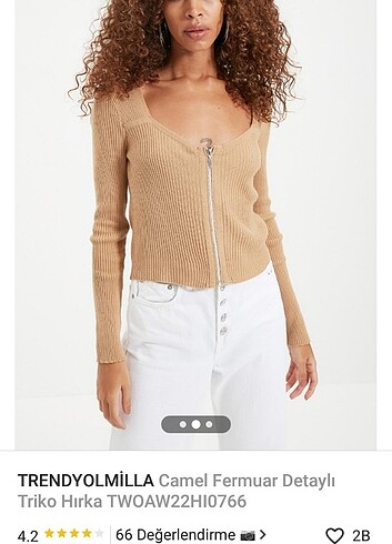 trendyolmilla Crop hırka 
