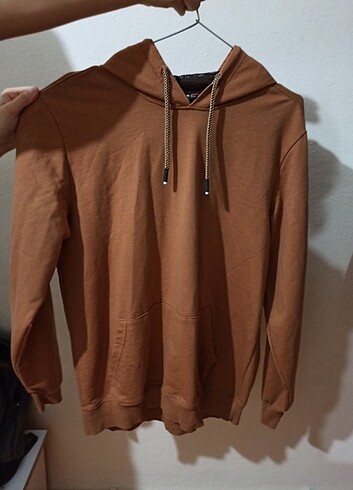 Kahverengi sweatshirt kadın