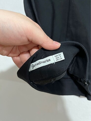 xs Beden Stradivarius siyah kumaş pantolon