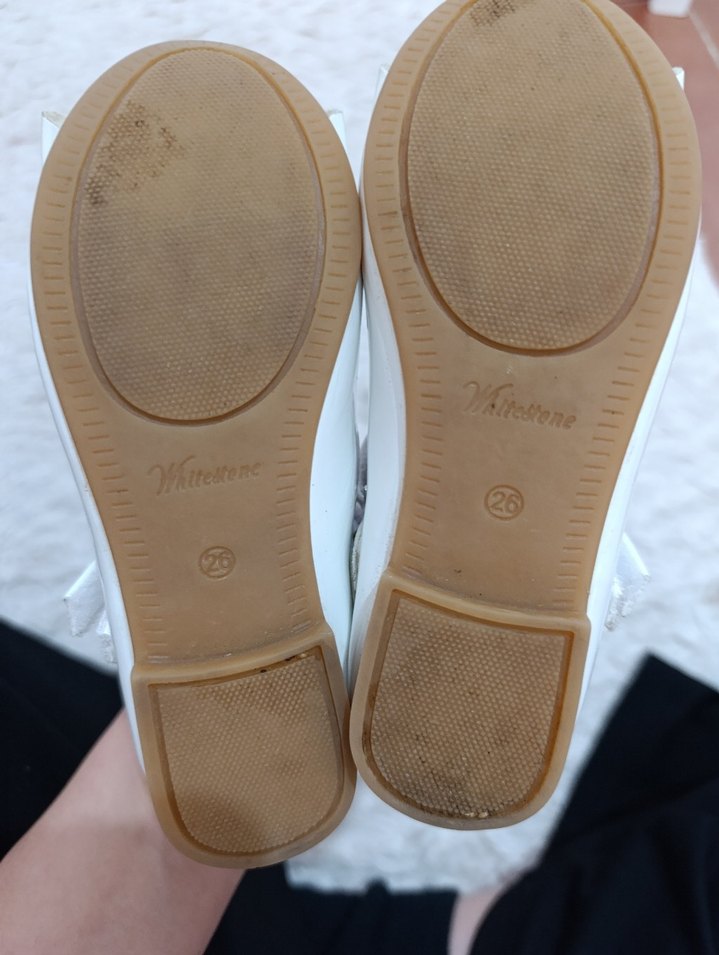 Kız Çocuk Beyaz Fiyonklu Babet - Görsel 2