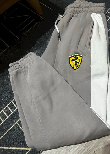 Gri Erkek Mini Eşofman Altı Fermuarlı - Görsel 4