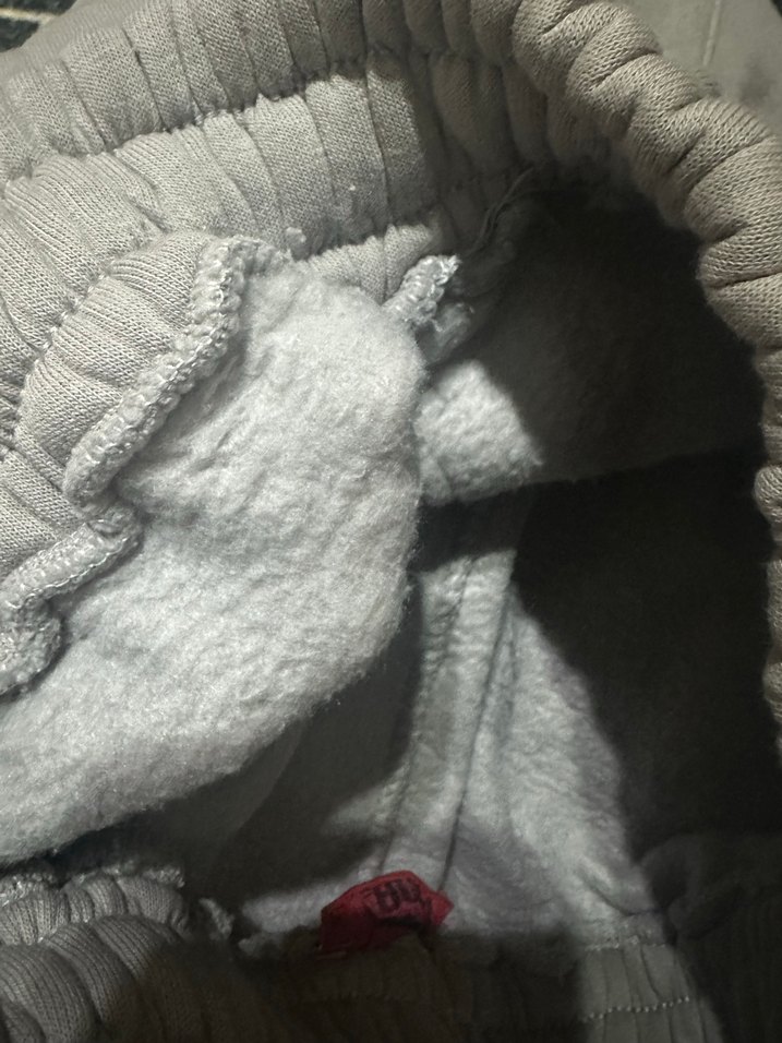 Gri Erkek Mini Eşofman Altı Fermuarlı - Görsel 3