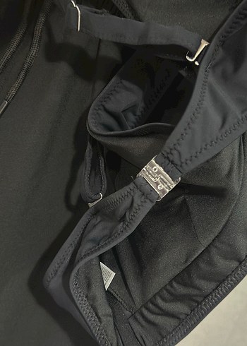 Siyah Mini Spor Takım Atlet ve Şort - Görsel 3