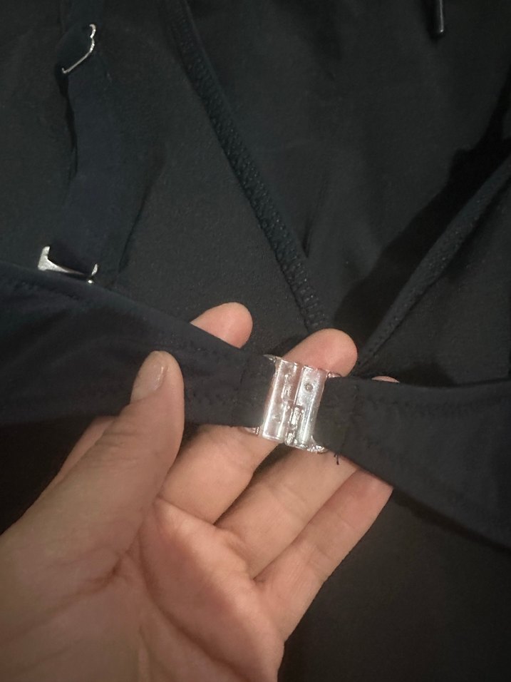 Siyah Mini Spor Takım Atlet ve Şort - Görsel 5