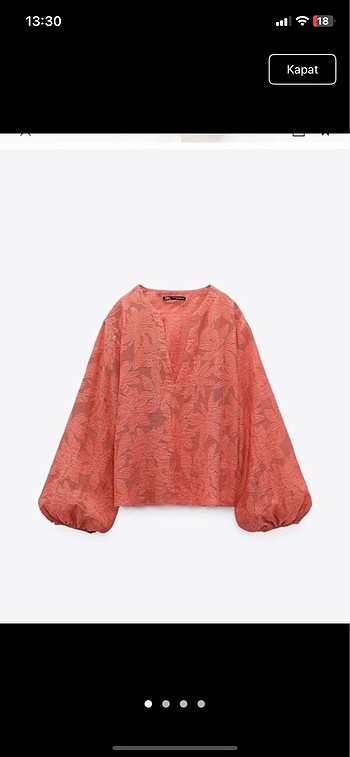 zara bluz