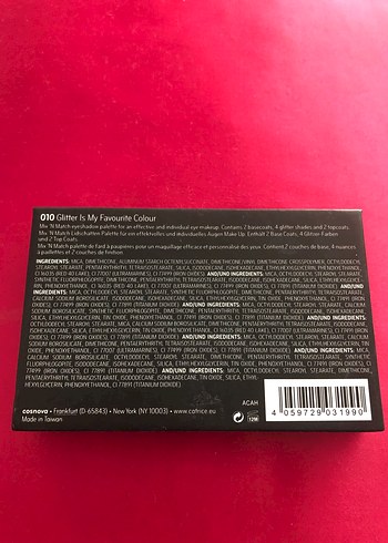 Beden Catrice The Glitterizer Göz Farı Paleti