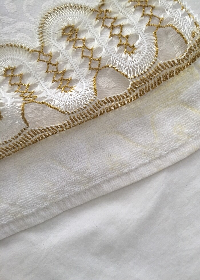 İşlemeli Çeyizlik Havlu Seti. - Görsel 4