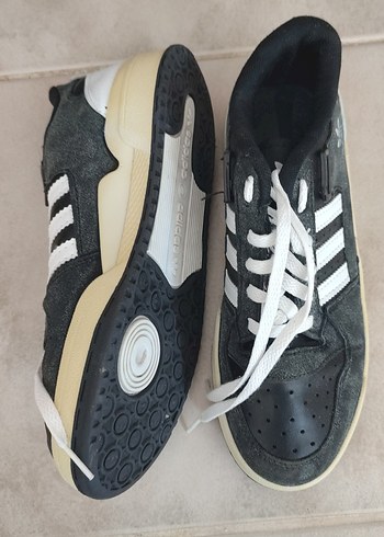 Erkek Siyah Spor Ayakkabı Bağcıkları - Görsel 4