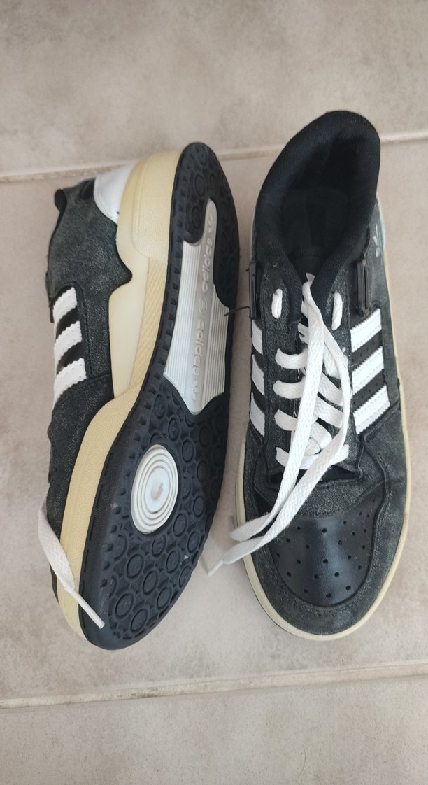 Erkek Siyah Spor Ayakkabı Bağcıkları - Görsel 4