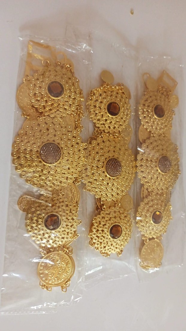 Diger Kadın Altın Rengi Zincir Detaylı Vücut Zinciri - Görsel 5