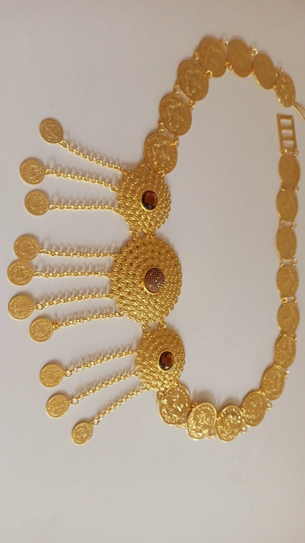 Diger Kadın Altın Rengi Zincir Detaylı Vücut Zinciri - Görsel 2