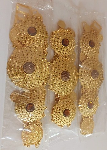 Diger Kadın Altın Renk Boncuklu Vücut Zinciri - Görsel 7