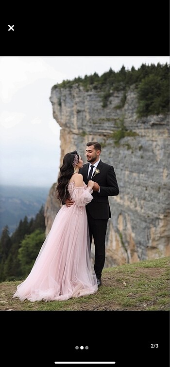 Diğer nişan elbisesi