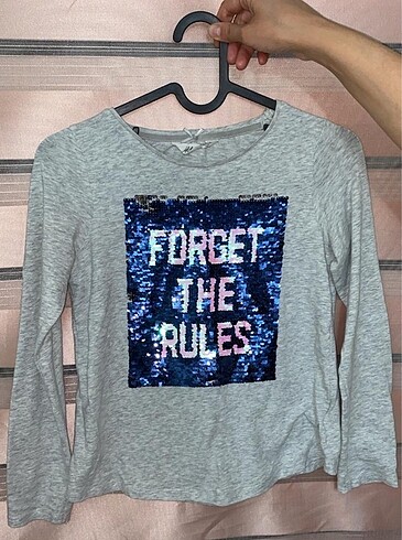 H&M marka tişört 8.9 yaş