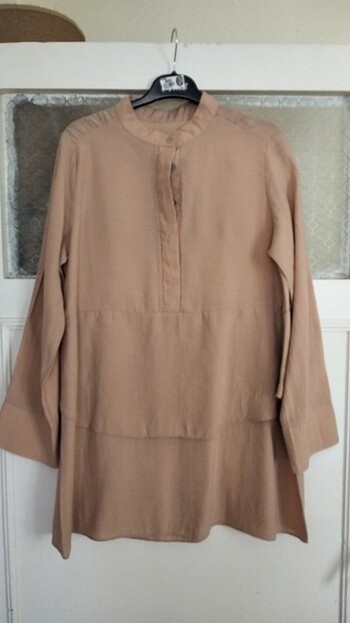 Tunik bej rengi yeni