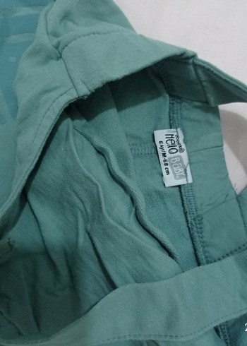HelloBaby Erkek Çocuk Renkli Bağcıklı Tulum